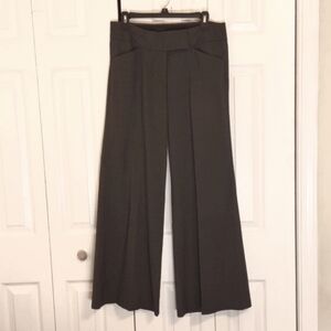 The Limited Wool like Gray Wide Leg Pants